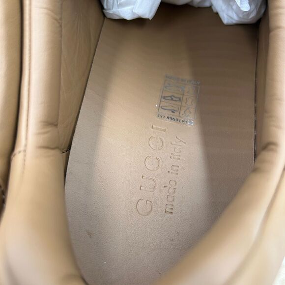 Men’s Gucci ace Webb low top leather sneakers size 11 fits 12 US made in Italy - Picture 10 of 13
